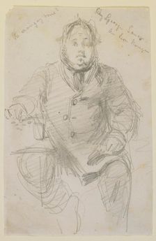 Chez George Sauer a Lion Rouge, 1858. Creator: James Abbott McNeill Whistler