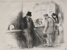 Chez lHuissler. Creator: Jean Louis Forain (French, 1852-1931)