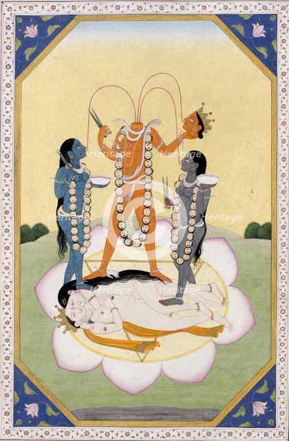 Chhinnamasta, c. 1800. Artist: Anonymous  