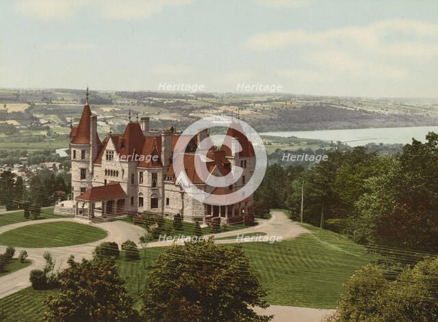 Chi Psi Fraternity House, Cornell University, ca 1900. Creator: Unknown.