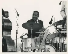 Chico Hamilton, Capital Radio Jazz Festival, London, 1979. Creator: Brian Foskett