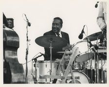 Chico Hamilton, Capital Radio Jazz Festival, London, 1979. Creator: Brian Foskett