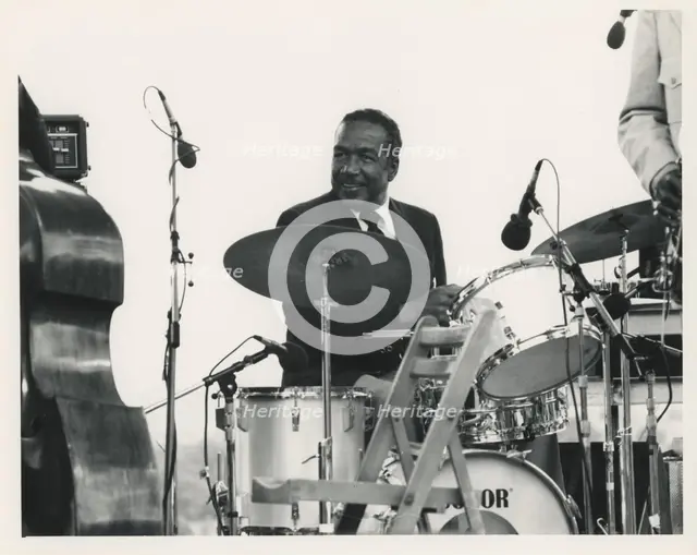 Chico Hamilton, Capital Radio Jazz Festival, London, 1979. Creator: Brian Foskett.