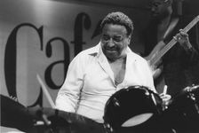 Chico Hamilton, Jazz Café, London, 1994. Creator: Brian Foskett