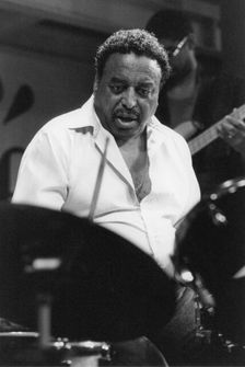 Chico Hamilton, Jazz Café, London, 1994. Creator: Brian Foskett