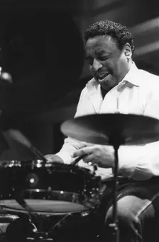 Chico Hamilton, Jazz Café, London, 1994. Creator: Brian Foskett