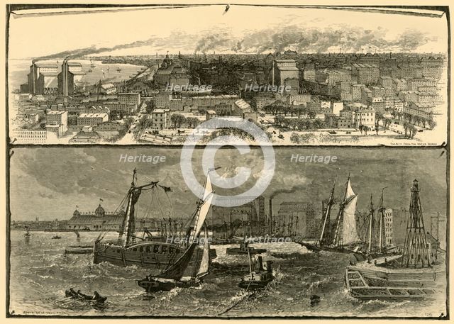 'Chicago', 1874.  Creator: Unknown.