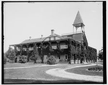 Chicago Club House, Charlevoix, between 1890 and 1901. Creator: Unknown