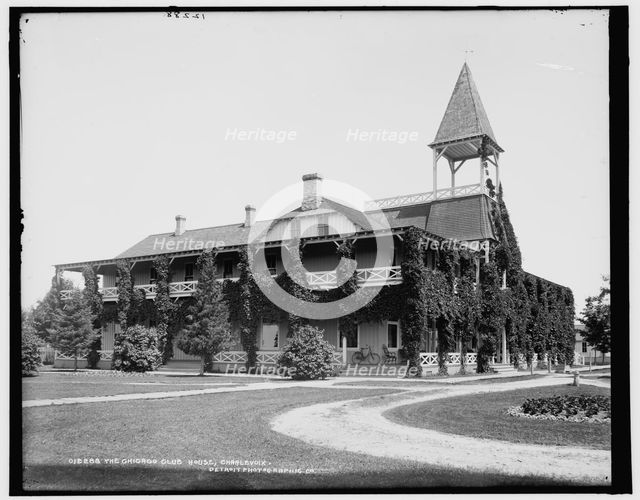 Chicago Club House, Charlevoix, between 1890 and 1901. Creator: Unknown.