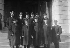Chicago delegation at Dem. Nat'l Com'ee Meeting 1912, 1912. Creator: Bain News Service