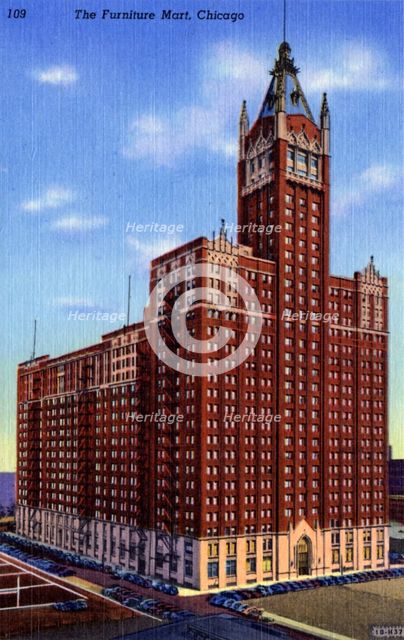 Chicago Furiture Mart, Chicago, Illinois, USA, 1941. Artist: Unknown