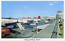 Chicago Midway Airport, Illinois, USA, 1959