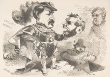 Chicago Nominee: "I knew him, Horatio; a fellow of infinite jest...Where be your gibes now..., 1864. Creator: John L Magee