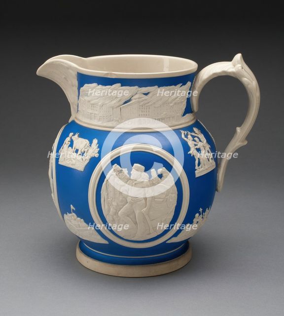 Chicago Pitcher, England, 1893. Creator: W.T. Copeland & Sons.