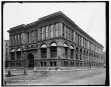 Chicago Public Library, between 1890 and 1901. Creator: Unknown