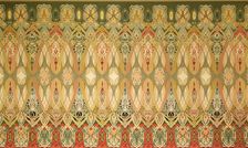 Chicago Stock Exchange Trading Room: Stencil, 1893/94. Creators: Adler & Sullivan, Louis Sullivan