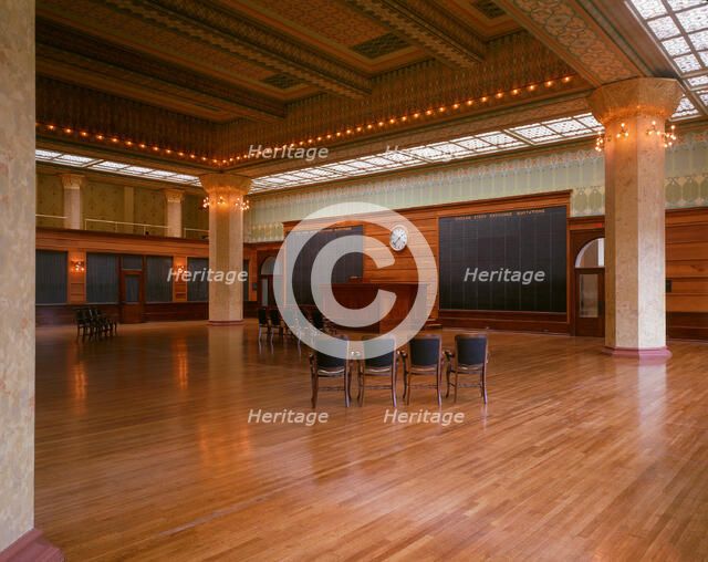 Chicago Stock Exchange Trading Room: Reconstruction at the Art Institute of Chicago, 1893/94. Creator: Adler & Sullivan.