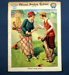 Chicago Sunday Tribune cover, July 1923. Creator: Unknown