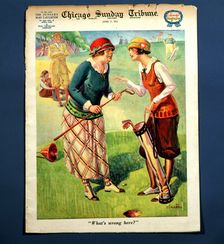 Chicago Sunday Tribune cover, July 1923. Creator: Unknown