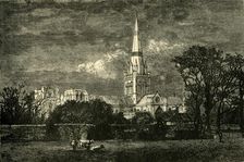 Chichester Cathedral, From The South 1898. Creator: Unknown