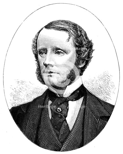 Chichester Samuel Parkinson-Fortescue (1823-1898), British politician. Artist: Unknown