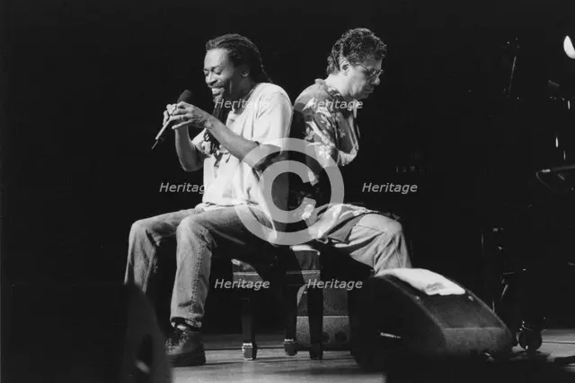 Chick Corea and Bobby McFerrin, c1992. Creator: Brian Foskett.