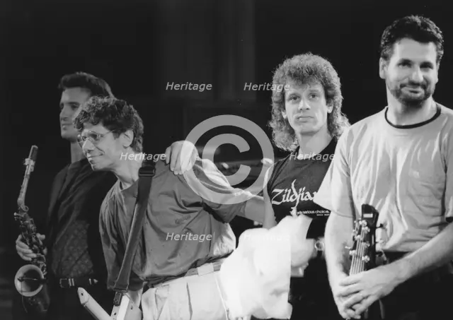 Chick Corea, Eric Marienthal, Dave Weckl, John Patitucci, Norwich, 1990. Creator: Brian Foskett.