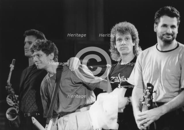 Chick Corea, Eric Marienthal, Dave Weckl, John Patitucci, Norwich, 1990. Creator: Brian Foskett.