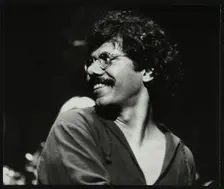 Chick Corea in concert, Finsbury Park Odeon, London, April 1978. Creator: Denis Williams