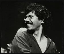 Chick Corea in concert, Finsbury Park Odeon, London, April 1978. Creator: Denis Williams