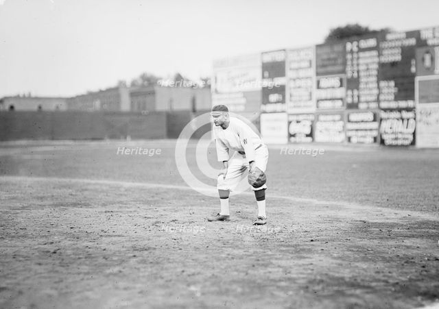 Chick Gandil, Washington Al (Baseball), 1912. Creator: Harris & Ewing.