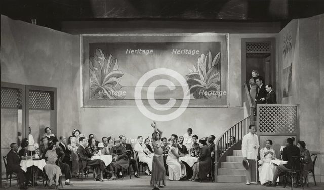 Chick Turner's Cabaret dancer: Act II, 1937. Creator: Unknown.