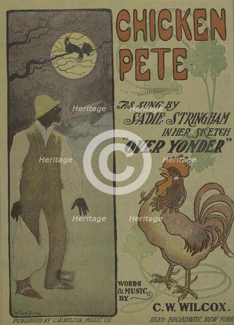 'Chicken Pete', 1901. Creator: Willard Bonte.