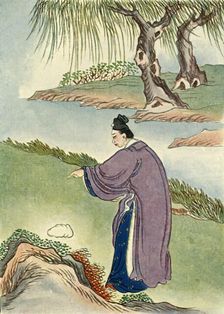 Chia Tzu-Lung Finds the Stone 1922. Creator: Unknown