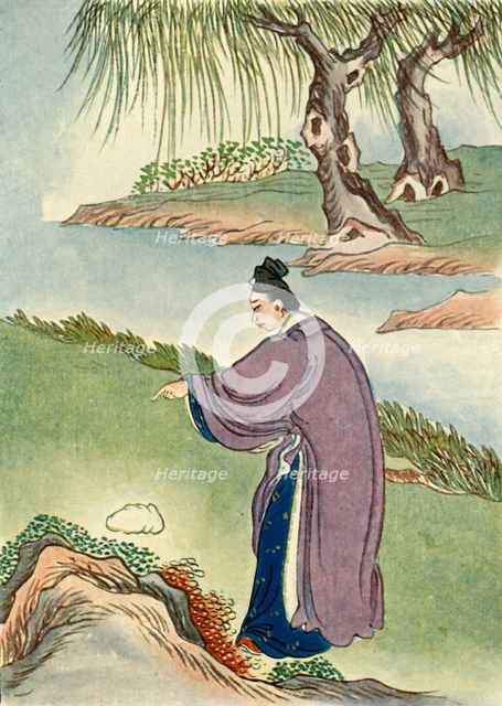 'Chia Tzu-Lung Finds the Stone', 1922.  Creator: Unknown.