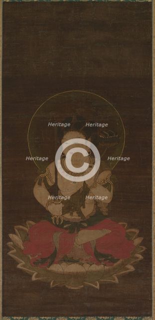 Chigo Monju: Manjusri as a Child, early 1400s. Creator: Unknown.
