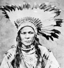 Chief Crow Flies High, c1885-90
