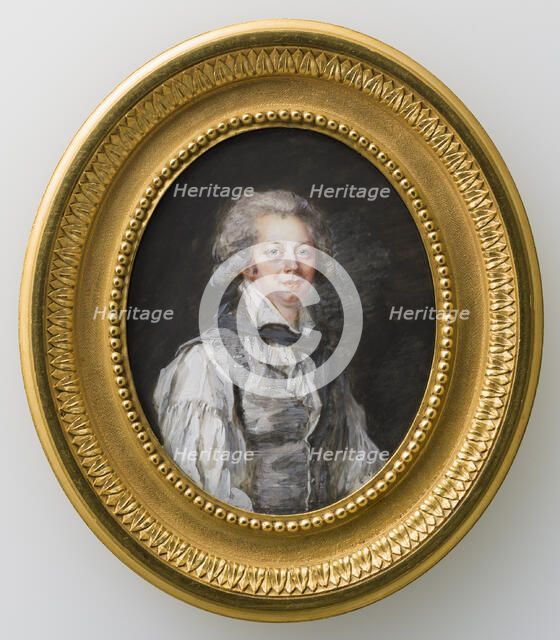 Chief Accountant Johan Gottlob Brusell, 1785. Creator: Peter Adolf Hall.