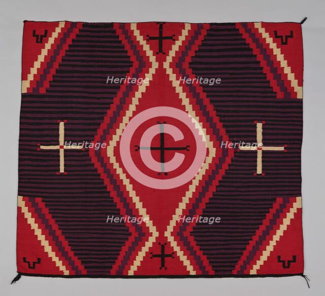 Chief Blanket (Third Phase), c. 1880. Creator: Unknown.