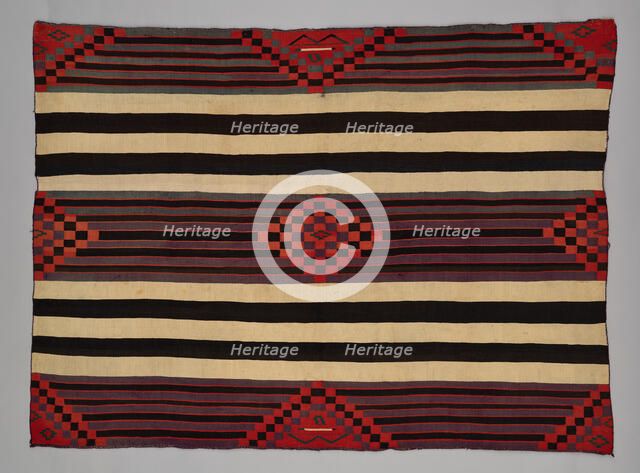 Chief Blanket (Third Phase), c. 1880. Creator: Unknown.