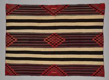 Chief Blanket (Third Phase), c. 1880. Creator: Unknown