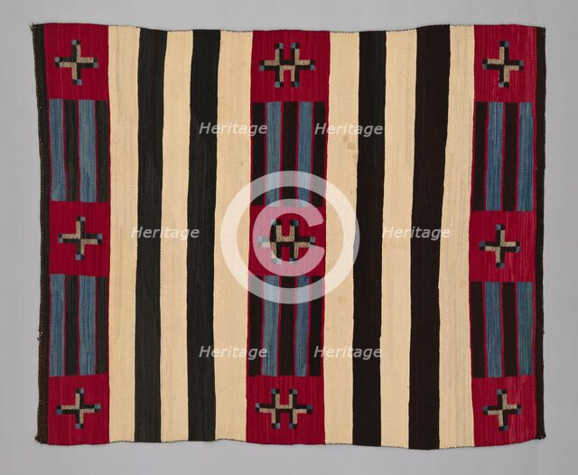 Chief Blanket (Third Phase), c. 1880. Creator: Unknown.