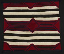 Chief Blanket (Third Phase), Southwest, c. 1860/65. Creator: Unknown