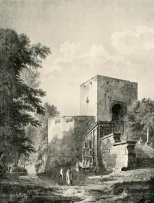 Chief gate of the Alhambra 19th century, (1907). Creator: Unknown