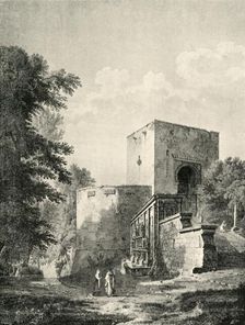 Chief gate of the Alhambra 19th century, (1907). Creator: Unknown