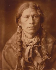 Chief Garfield-Jicarilla, c1905. Creator: Edward Sheriff Curtis