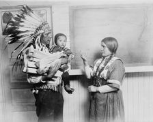 Chief Fish Wolf Robe, between c1915 and c1920. Creator: Bain News Service