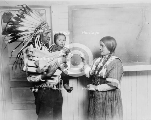 Chief Fish Wolf Robe, between c1915 and c1920. Creator: Bain News Service.