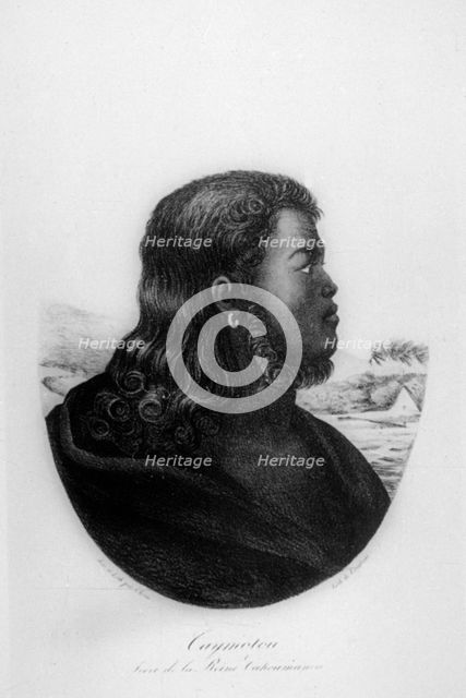 Chief Kalanimoku, 1816. Artist: Ludwig Choris
