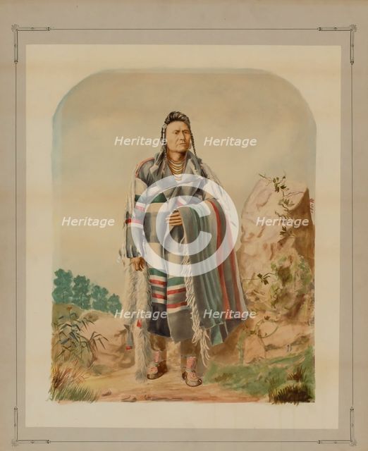 Chief Joseph of the Nez Perce, ca. 1880. Creator: William Henry Holmes.